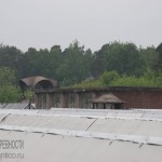 Навершие вентиляционной шахты на крыше Новоткацкой фабрики в Ногинске
